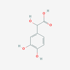 molecular formula C8H8O5 B014159 3,4-Dihydroxymandelic acid CAS No. 775-01-9