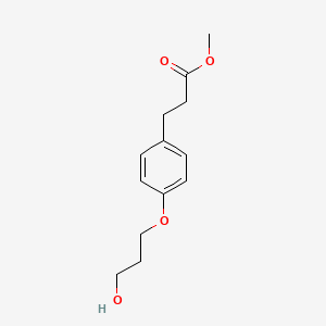 3-[4-(3-Hydroxypropoxy)-phenyl]-propionic acid methyl ester