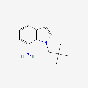 B1415914 1-(2,2-Dimethylpropyl)-1H-indol-7-amine CAS No. 2138398-45-3