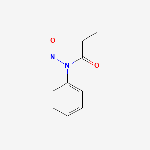 molecular formula C9H10N2O2 B14159151 n-Nitroso-n-phenylpropanamide CAS No. 22071-70-1