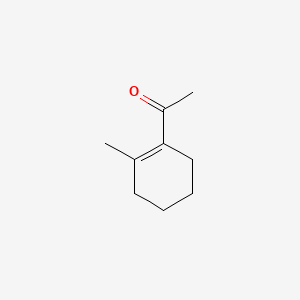 molecular formula C9H14O B14159271 Ethanone, 1-(methylcyclohexenyl)- CAS No. 88449-94-9