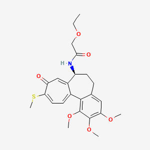 molecular formula C24H29NO6S B14159329 N-(Ethoxyacetyl)deacetylthiocolchicine CAS No. 97043-02-2