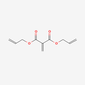 molecular formula C10H12O4 B14159395 Bis(prop-2-enyl) 2-methylidenepropanedioate CAS No. 149360-79-2