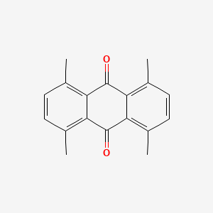 molecular formula C18H16O2 B14159399 1,4,5,8-Tetramethylanthraquinone CAS No. 17538-63-5