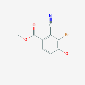 Methyl 3-bromo-2-cyano-4-methoxybenzoate