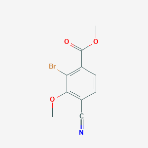 Methyl 2-bromo-4-cyano-3-methoxybenzoate