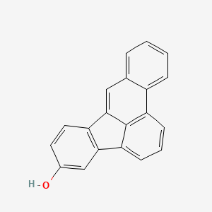 molecular formula C20H12O B14159479 Benz(e)acephenanthrylen-5-ol CAS No. 81824-14-8