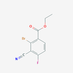 Ethyl 2-bromo-3-cyano-4-fluorobenzoate