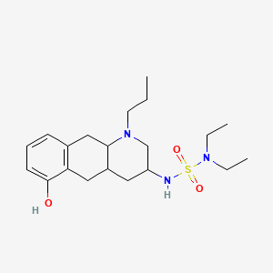 molecular formula C20H33N3O3S B14159601 Quinagolida CAS No. 130793-77-0