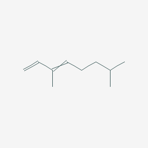 molecular formula C10H18 B14159639 3,7-Dimethyl-1,3-octadiene CAS No. 44914-94-5