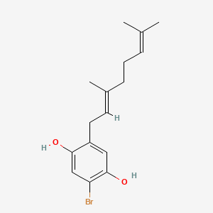 molecular formula C16H21BrO2 B14159679 Cymopol CAS No. 62008-14-4