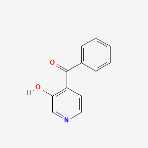 molecular formula C12H9NO2 B14159705 (3-Hydroxypyridin-4-yl)(phenyl)methanone CAS No. 27039-16-3