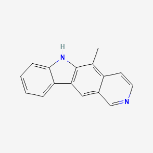molecular formula C16H12N2 B14159725 11-Demethylellipticine CAS No. 4238-66-8