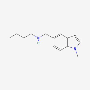 molecular formula C14H20N2 B1415978 Butyl[(1-methyl-1H-indol-5-yl)methyl]amine CAS No. 2169194-85-6
