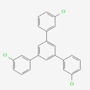 molecular formula C24H15Cl3 B14159898 1,3,5-Tris(3-chlorophenyl)benzene CAS No. 29102-64-5
