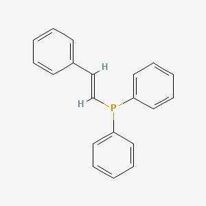 molecular formula C20H17P B14159926 diphenyl[(E)-2-phenylethenyl]phosphane CAS No. 794-39-8