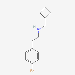 [2-(4-Bromophenyl)ethyl](cyclobutylmethyl)amine