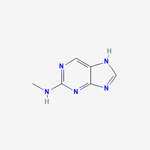 molecular formula C6H7N5 B14159993 N-Methyl-1H-purin-2-amine CAS No. 1931-01-7
