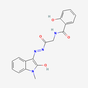 molecular formula C18H16N4O4 B14159994 Agn-PC-0LR9JA CAS No. 4617-65-6