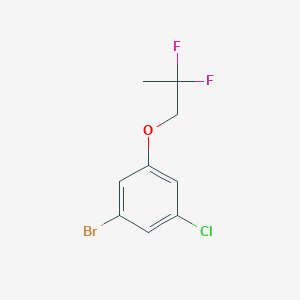 1-Bromo-3-chloro-5-(2,2-difluoropropoxy)benzene