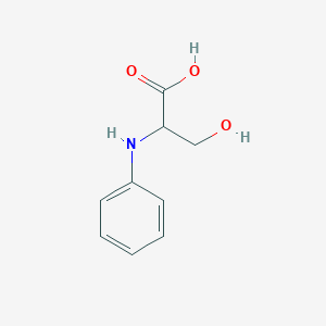 molecular formula C9H11NO3 B14160021 Phenylserin CAS No. 5428-44-4