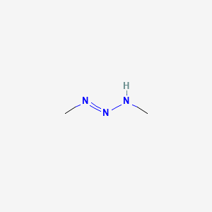molecular formula C2H7N3 B14160082 1,3-Dimethyltriazene CAS No. 3585-32-8