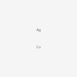 molecular formula AgCo B14160138 Cobalt;silver CAS No. 89088-10-8