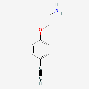 2-(4-Ethynylphenoxy)ethan-1-amine