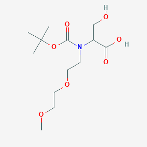 Boc-(2-(2-methoxyethoxy)ethyl)-l-serine