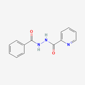 molecular formula C13H11N3O2 B14160182 n'-Benzoylpyridine-2-carbohydrazide CAS No. 54571-23-2