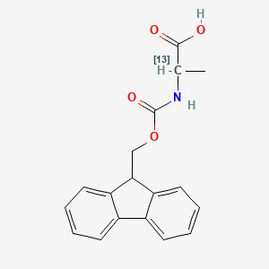 molecular formula C18H17NO4 B1416020 Fmoc-Ala-OH (2-13C) CAS No. 788145-61-9