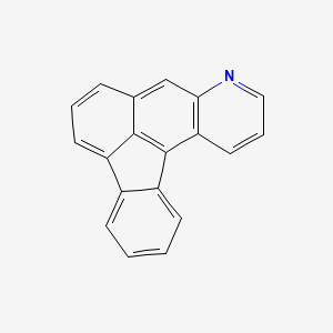molecular formula C19H11N B14160206 Fluoreno(9,1-gh)quinoline CAS No. 206-00-8