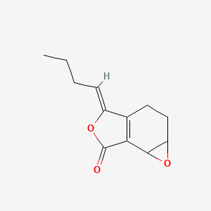 molecular formula C12H14O3 B14160303 Z-6,7-Epoxyligustilide CAS No. 106533-40-8