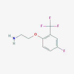 2-(4-Fluoro-2-trifluoromethylphenoxy)-ethylamine
