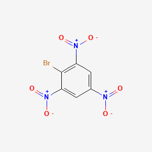 molecular formula C6H2BrN3O6 B14160694 2-Bromo-1,3,5-trinitrobenzene CAS No. 4185-53-9