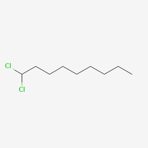 molecular formula C9H18Cl2 B14160864 1,1-Dichlorononane CAS No. 53782-41-5