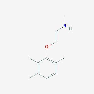 molecular formula C12H19NO B1416090 N-甲基-2-(2,3,6-三甲基苯氧基)乙胺 CAS No. 915921-02-7