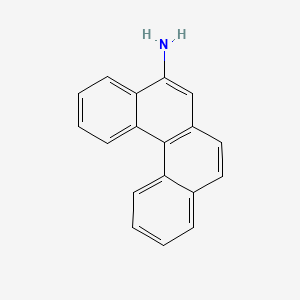 molecular formula C18H13N B14161332 Benzo[c]phenanthren-5-amine CAS No. 4176-50-5