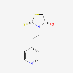 molecular formula C10H10N2OS2 B1416135 3-(2-Pyridin-4-ylethyl)-2-thioxo-1,3-thiazolidin-4-one CAS No. 1105192-22-0
