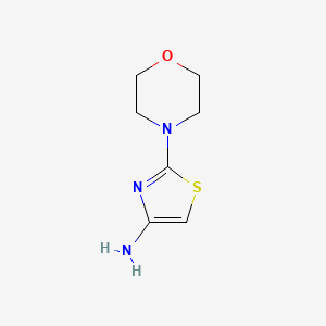 molecular formula C7H11N3OS B1416146 2-Morpholinothiazol-4-amine CAS No. 695147-00-3