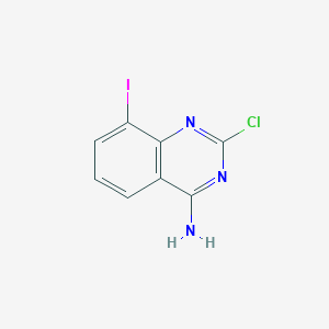 2-Chloro-8-iodoquinazolin-4-amine