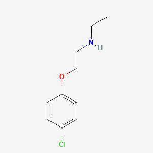 2-(4-Chlorophenoxy)-N-ethylethanamine
