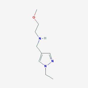 N-[(1-Ethyl-1H-pyrazol-4-YL)methyl]-N-(2-methoxyethyl)amine