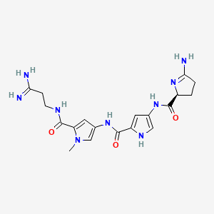 molecular formula C19H25N9O3 B14161924 Anthelvencin A CAS No. 58616-25-4
