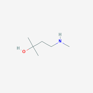 molecular formula C6H15NO B1416201 2-Methyl-4-(methylamino)butan-2-ol CAS No. 866223-53-2