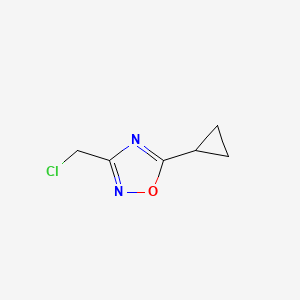 3-(Chloromethyl)-5-cyclopropyl-1,2,4-oxadiazole