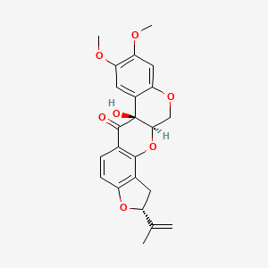 molecular formula C23H22O7 B14162155 Rotenolon II CAS No. 545-76-6