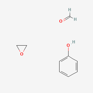 molecular formula C9H12O3 B14162203 Formaldehyde;oxirane;phenol CAS No. 25134-84-3