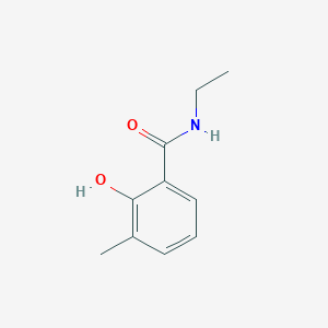 molecular formula C10H13NO2 B1416229 N-ethyl-2-hydroxy-3-methylbenzamide CAS No. 55477-58-2