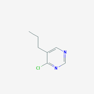 molecular formula C7H9ClN2 B1416232 4-Chloro-5-propylpyrimidine CAS No. 25199-00-2